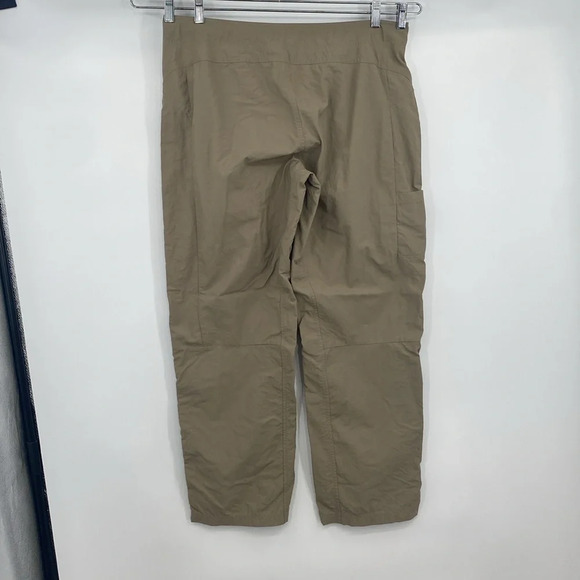 Mountain Hardwear‎ Pants Womens Size 14/ 32 Tan Straight Leg Camping Belted Hike - Picture 7 of 14